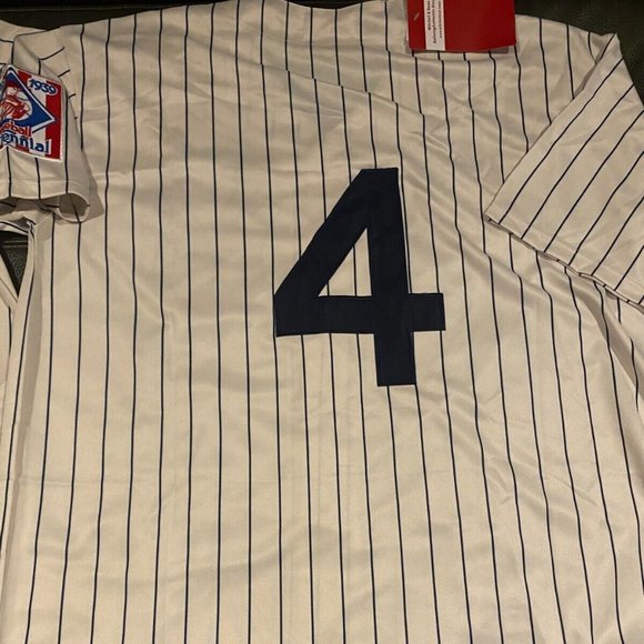 MITCHELL and NESS 1930s NY YANKEES LOU GEHRIG  Men's JERSEY Sz M,L,XL,2X NWT - Picture 3 of 6
